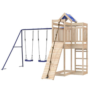 vidaXL Outdoor Playset Solid Wood Pine