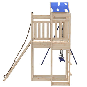 vidaXL Outdoor Playset Solid Wood Pine