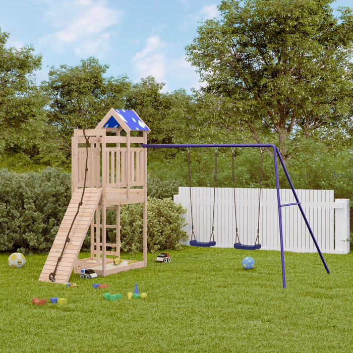 vidaXL Outdoor Playset Solid Wood Pine