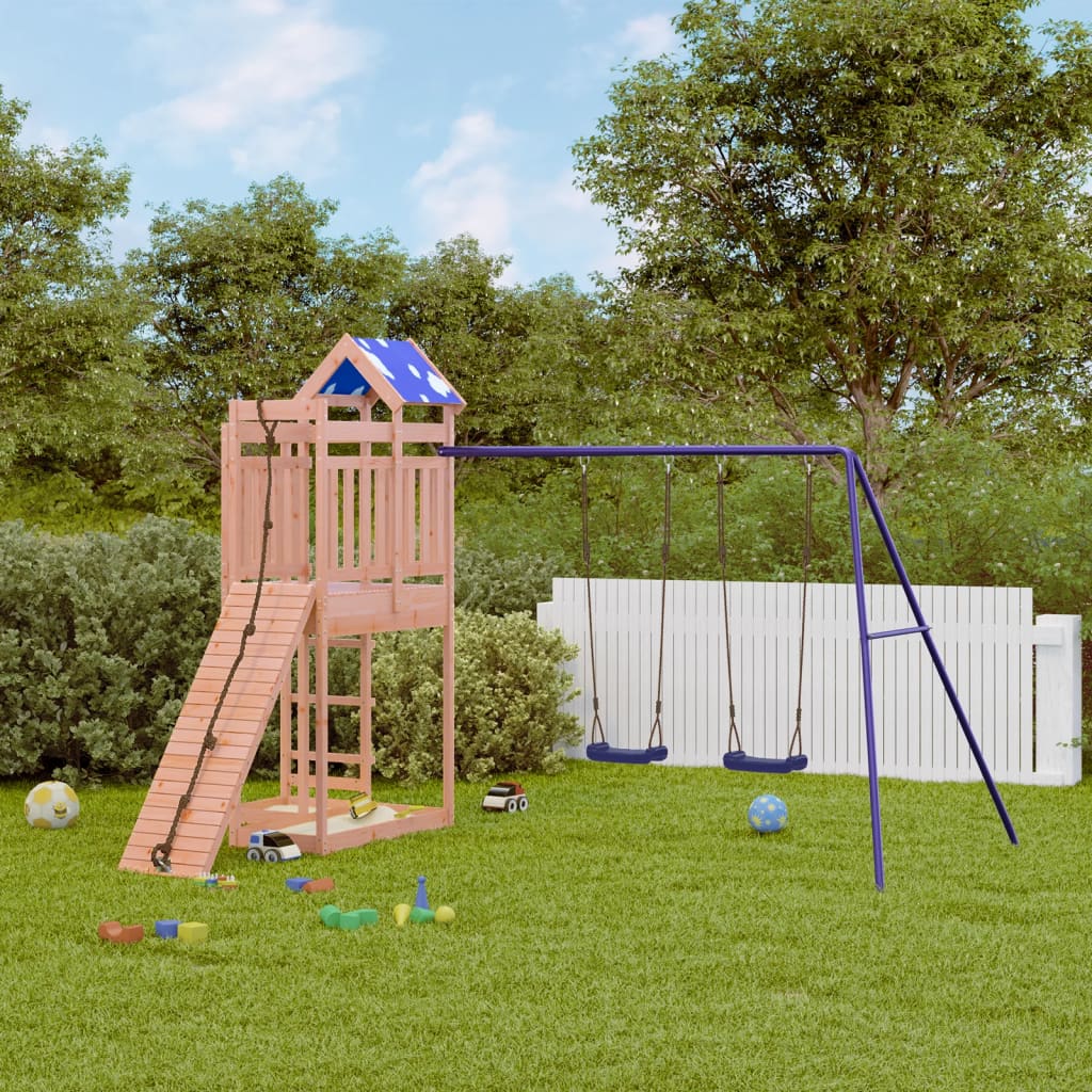 vidaXL Outdoor Playset Solid Wood Douglas