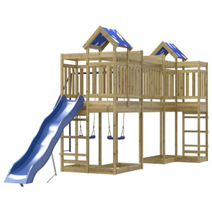 vidaXL Outdoor Playset Impregnated Wood Pine