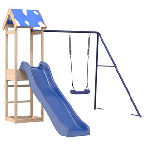 vidaXL Outdoor Playset Solid Wood Pine