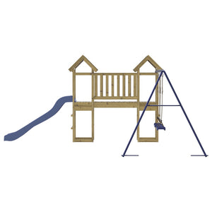 vidaXL Outdoor Playset Impregnated Wood Pine