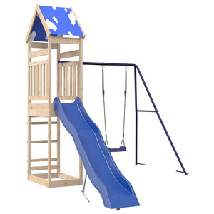 vidaXL Outdoor Playset Solid Wood Pine