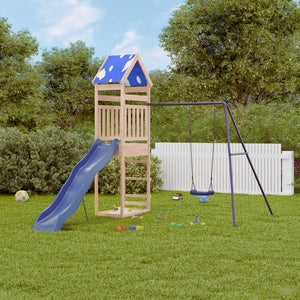 vidaXL Outdoor Playset Solid Wood Pine