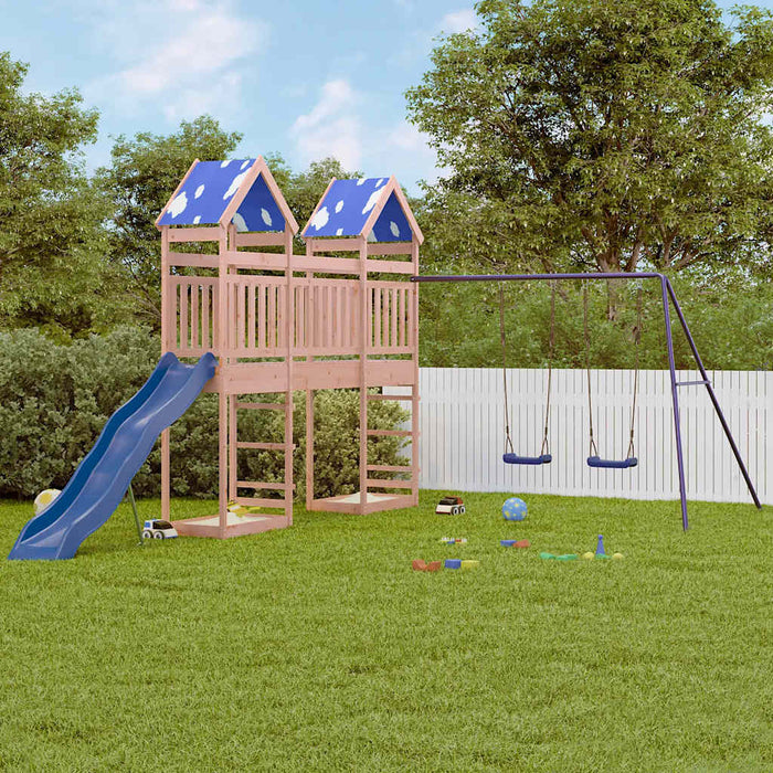 vidaXL Outdoor Playset Solid Wood Douglas