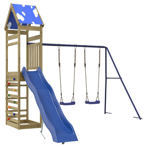 vidaXL Outdoor Playset Impregnated Wood Pine