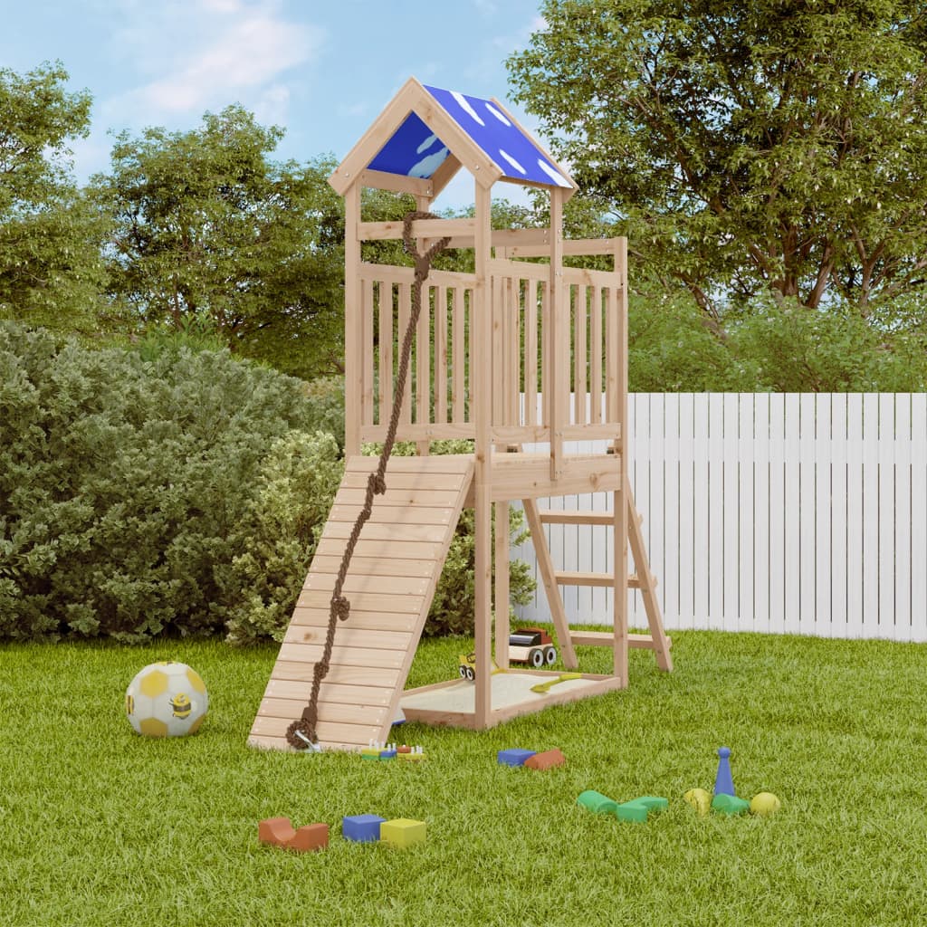 vidaXL Outdoor Playset Solid Wood Pine