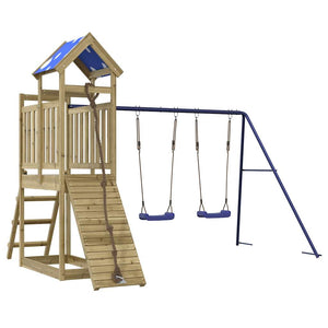 vidaXL Outdoor Playset Impregnated Wood Pine