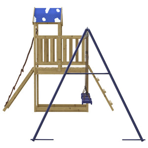 vidaXL Outdoor Playset Impregnated Wood Pine