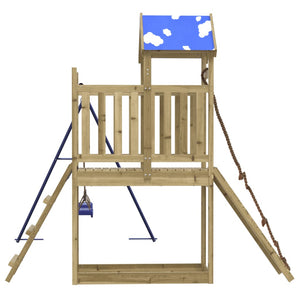 vidaXL Outdoor Playset Impregnated Wood Pine