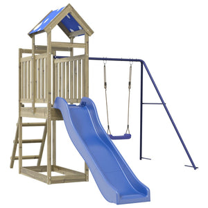 vidaXL Outdoor Playset Impregnated Wood Pine