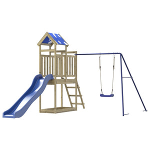 vidaXL Outdoor Playset Impregnated Wood Pine