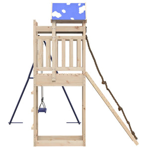 vidaXL Outdoor Playset Solid Wood Pine