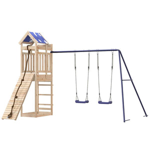 vidaXL Outdoor Playset Solid Wood Pine