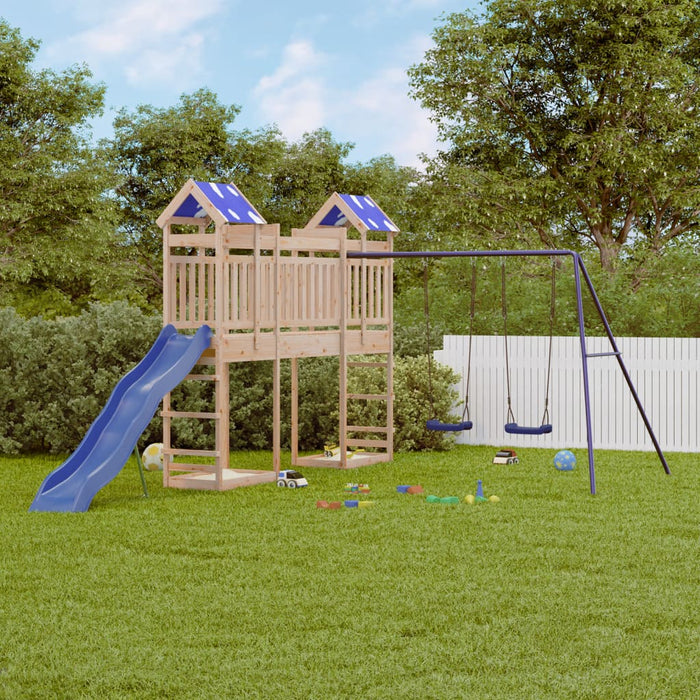 vidaXL Outdoor Playset Solid Wood Pine