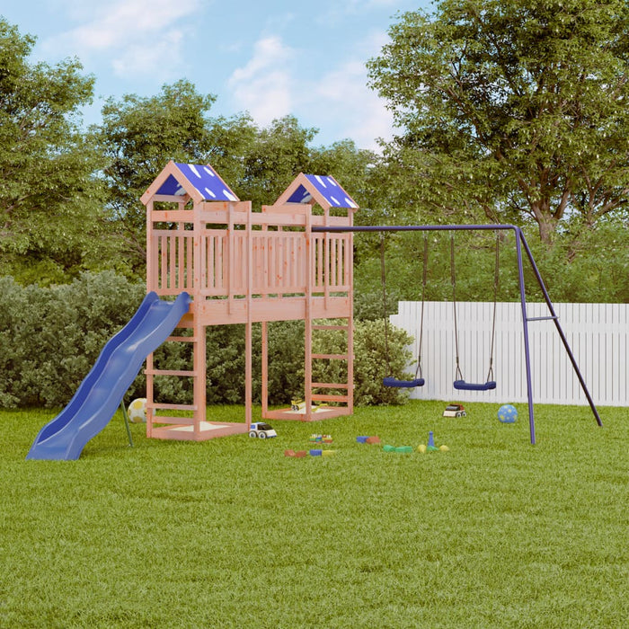 vidaXL Outdoor Playset Solid Wood Douglas