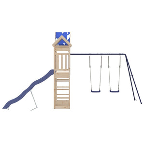 vidaXL Outdoor Playset Solid Wood Pine