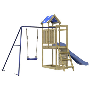 vidaXL Outdoor Playset Impregnated Wood Pine