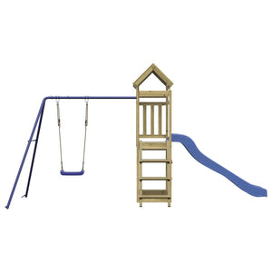 vidaXL Outdoor Playset Impregnated Wood Pine