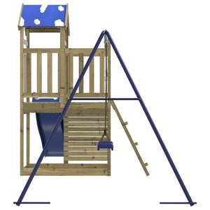 vidaXL Outdoor Playset Impregnated Wood Pine