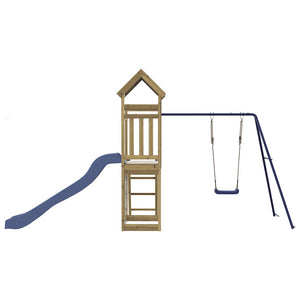 vidaXL Outdoor Playset Impregnated Wood Pine