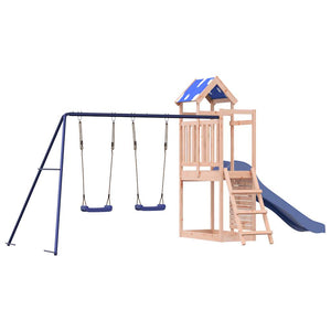 vidaXL Outdoor Playset Solid Wood Douglas