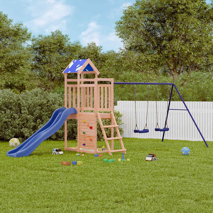 vidaXL Outdoor Playset Solid Wood Douglas