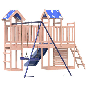 vidaXL Outdoor Playset Solid Wood Douglas