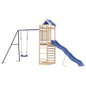 vidaXL Outdoor Playset Solid Wood Pine