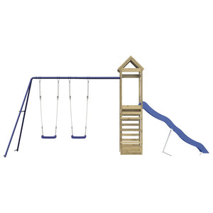 vidaXL Outdoor Playset Impregnated Wood Pine