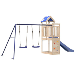 vidaXL Outdoor Playset Solid Wood Pine