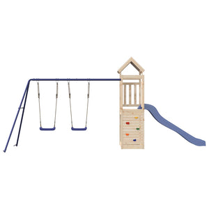 vidaXL Outdoor Playset Solid Wood Pine