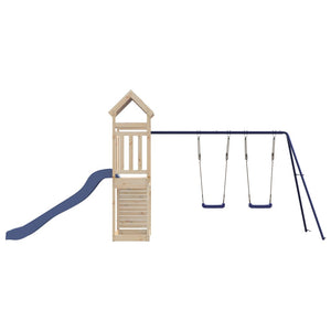 vidaXL Outdoor Playset Solid Wood Pine