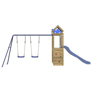 vidaXL Outdoor Playset Impregnated Wood Pine