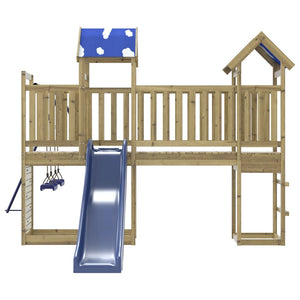 vidaXL Outdoor Playset Impregnated Wood Pine