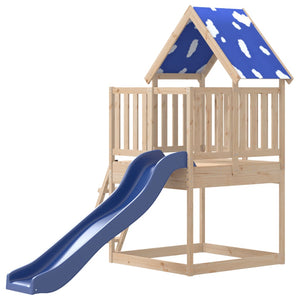 vidaXL Outdoor Playset Solid Wood Pine