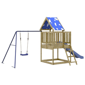 vidaXL Outdoor Playset Impregnated Wood Pine