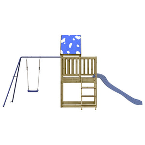 vidaXL Outdoor Playset Impregnated Wood Pine