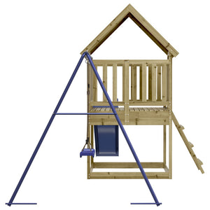 vidaXL Outdoor Playset Impregnated Wood Pine