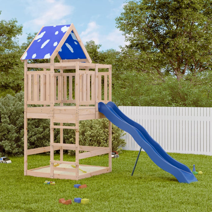 vidaXL Outdoor Playset Solid Wood Pine