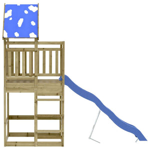 vidaXL Outdoor Playset Impregnated Wood Pine