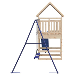 vidaXL Outdoor Playset Solid Wood Pine