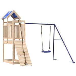 vidaXL Outdoor Playset Solid Wood Pine