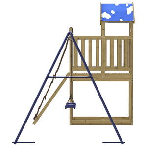 vidaXL Outdoor Playset Impregnated Wood Pine