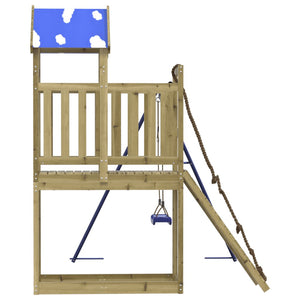 vidaXL Outdoor Playset Impregnated Wood Pine