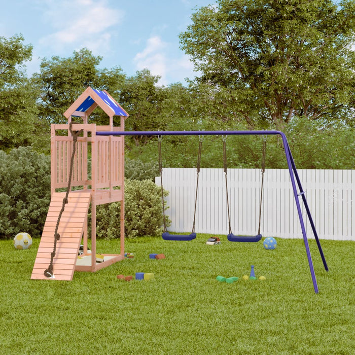 vidaXL Outdoor Playset Solid Wood Douglas