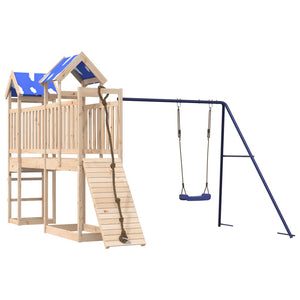 vidaXL Outdoor Playset Solid Wood Pine