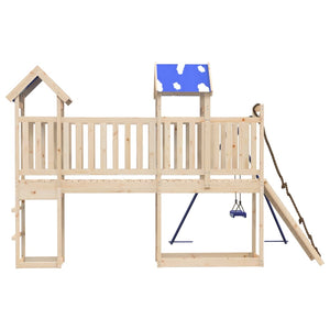 vidaXL Outdoor Playset Solid Wood Pine