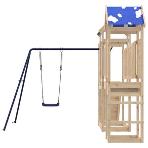 vidaXL Outdoor Playset Solid Wood Pine